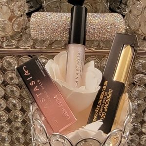 ABH travel trio (Mascara, brow gel, gloss) All NEW